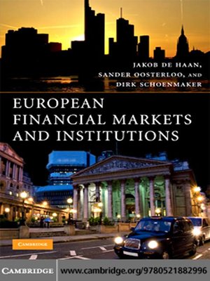cover image of European Financial Markets and Institutions